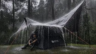 Thumbnail: WORST EXPERIENCE OF BEING HIT BY A RAIN STORM ⛈️ Relaxing in bad weather