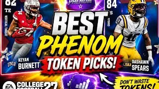 Thumbnail: DON'T Waste Your Tokens! Best Phenom Players & Packs in CFB 27 ultimate Team