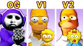 Thumbnail: Nocturnal Protocol but The Simpsons | Homer Vs Maggie - Myths of Tubbyland (FNF Slendytubbies)