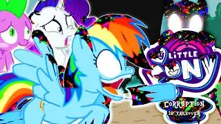 Thumbnail: FNF My Little Pony Corruption is Takeover | Friday Night Funkin' (Friendship Laments, Heartbass)