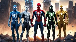 Thumbnail: 🕸️ SPIDER-TEAM vs THANOS ⚡ The Last Stand | Epic Final Battle 🔥
