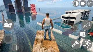 Thumbnail: 😱 Franklin House Fall into Water Tsunami - INDIAN BIKE DRIVING 3D