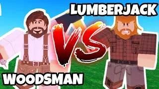 Thumbnail: NEW WOODSMAN CLASS VS LUMBERJACK, OP OR MID? 99 Nights in the Forest New Classes Update #roblox