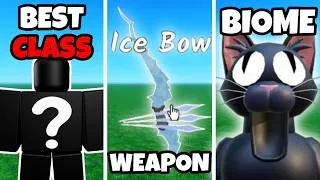 Thumbnail: BEST BIOME, BEST CLASS, WEAPON? 99 Nights in the Forest Biome Refresher Update Part 2 Jungle #roblox