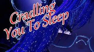 Thumbnail: Cradling You To Sleep (No Talking) | VRChat ASMR Roleplay [Holding You][Ear Rubbing]