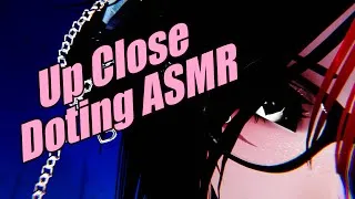 Thumbnail: Close Up Doting & Ear Scritches/Brushing | VRChat ASMR Roleplay [Visual Triggers]