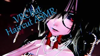 Thumbnail: Shy Girl Gives You A Haircut | VRChat ASMR [Spray Bottle][Hair Combing][Scissors][Clippers]