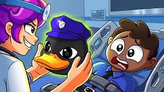 Thumbnail: OFFICER DUCKMAN's BACKSTORY | LILY LOVEBRAIDS BETRAYED Him?! | Animal Hospital Animation