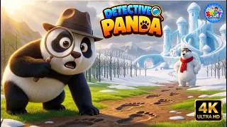 Thumbnail: Detective Panda And The Snow Thief Polar Bear | Cartoon Story | Kids Stories In English | Animation