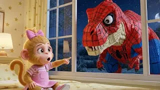 Thumbnail: Dinosaur at the Window | Fun Dinosaur Song for Kids | Kids Songs & Nursery Rhymes