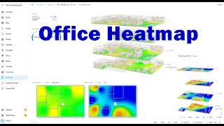 Thumbnail: Office Heatmap in Zircon3D + Home Assistant: Temperature, CO2, Humidity, and Replay