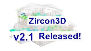 Thumbnail: Zircon3D v2.1 – Mobile Controls, Heatmap Improvements, Smarter Editing (Home Assistant 3D Floorplan)