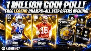 Thumbnail: 1 MILLION COIN PULL! FREE LEGEND CHAMPS! OPENING ALL LEGEND STEP OFFERS!