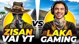 Thumbnail: ZISAN VAI YT vs LAKA GAMER || Laka Gamer এর সাথে সেই ঐতিহাসিক vs করলাম
