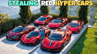 Thumbnail: Franklin Stole GTA 5’s Rarest MODIFIED Red Hypercars!🤫