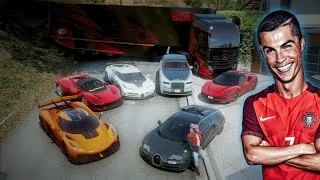 Thumbnail: ​I Found Ronaldo's Hidden Supercar Fleet and Stole It in GTA 5!