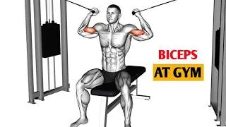Thumbnail: Grow Bigger Biceps Faster 🔥 Top 5 Gym Exercises for Strong Arms