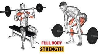 Thumbnail: 5 Best Strength Training Exercises for Muscle & Power 💪🔥