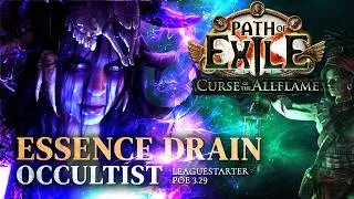Thumbnail: It's FINALLY BACK!! - Essence Drain Build Guide ft. Goratha [PoE 3.29]
