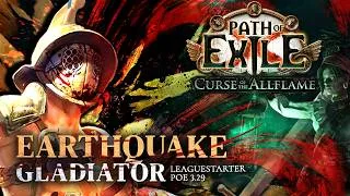 Thumbnail: This Mapping Build is ALMOST IMMORTAL! - Earthquake Gladiator Build Guide [PoE 3.29]