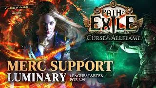 Thumbnail: My Leaguestarter for the new League! - Luminary Mercenary Support Build Guide [PoE 3.29]