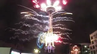 Thumbnail: Happy New Year 2025 From The Space Needle Seattle, WA~Fireworks Show