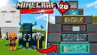 Thumbnail: I Trapped THE MOST DANGEROUS MOBS In Minecraft Hardcore😰!