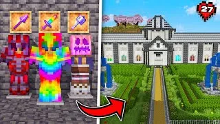 Thumbnail: I Collected Every GOD ARMOR In Minecraft Hardcore😰!