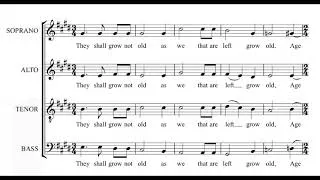 Thumbnail: Douglas Guest | For the Fallen (with score)