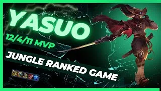 Thumbnail: Season 14 Yasuo Jungle Ranked (Flamed and griefed by ADC)