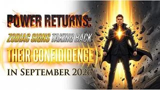 Thumbnail: Power Returns || Zodiac Signs Taking Back Their Confidence in September 2026
