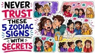Thumbnail: Never Trust These 5 Zodiac Signs With Secrets