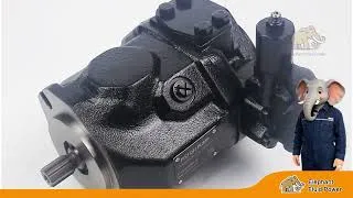 Thumbnail: A10VSO18DR31R-VSC62K0 Hydraulic Piston Pump | Rexroth Compatible | Factory Direct