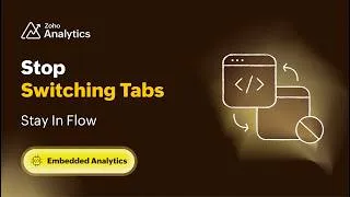 Thumbnail: Embedded BI for SaaS | Embed API | Zoho Analytics