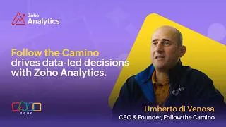 Thumbnail: Follow the Camino uses Zoho Analytics to drive data-led decisions