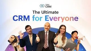 Thumbnail: Different apps, different data, lost sales. Breakfree from the loop | Zoho CRM for Everyone