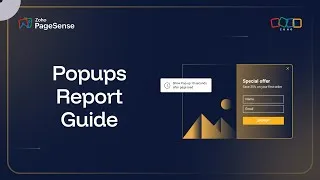 Thumbnail: Pop-ups report guide | Analyze pop-up performance