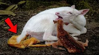 Thumbnail: This White Doe Gave Birth to Twins… But No One Expected What Came Next