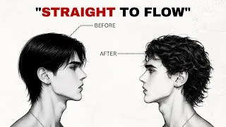 Thumbnail: How To Get Flow Hair If Your Hair Is Straight (Actually Works)