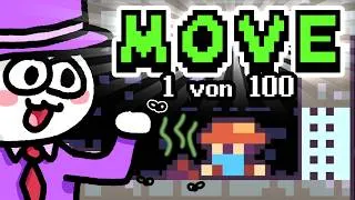 Thumbnail: Zombey lernt 100 MOVES um ein Spiel durchzuspielen! (Moventure #1)