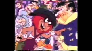 Thumbnail: Youtube Poop (Danish) - Captain Caveman buys sexy belts from Mr. Fister!