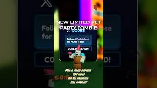Thumbnail: 🎃New Code in Get Huge Simulator #roblox #robloxedit #gethugesimulator #robloxshorts #fypシ