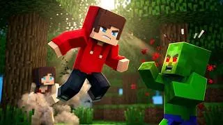 Thumbnail: MAIZEN : JJ vs. Zombie! - Minecraft Animation JJ & Mikey