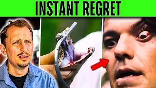 Thumbnail: He Got Snake Venom in His EYE… Then This Happened | Zoologist Reacts