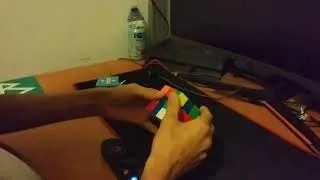 Thumbnail: 29 second rubiks cube solve using 13 seconds inspection time with 2 look oll and pll