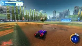 Thumbnail: RL WHY : Rocket league flip reset musty into sidewall with self setup
