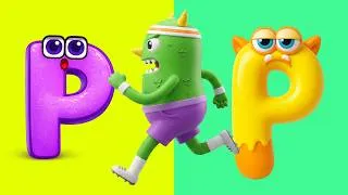 Thumbnail: My Name is P - Alphabet Monster Letter P Song (3D)
