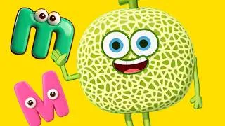 Thumbnail: My Name is M! | Alphabet Monster Letter M Song (3D)