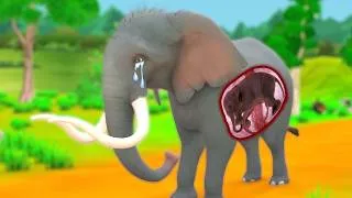 Thumbnail: गर्भवती हथिनी और लालची शिकारी | The Pregnant Elephant's Secret | Hindi Kahaniya | Moral Story