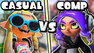 Thumbnail: The ISSUE with CASUAL and COMPETITIVE in Splatoon 3